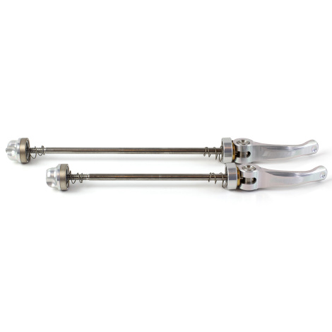 Image of Hope Quick Release MTB Steel Skewers (Pair) - Silver - 100mm & 135mm, Silver