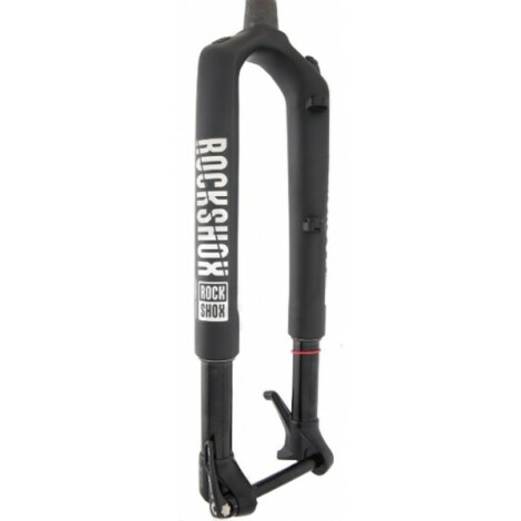 Rockshox RS-1 RLC Solo Air Forks - 27.5" - Black / 100mm / Tapered / 15mm Axle / 27.5" / Predictive Steering / 42mm Offset