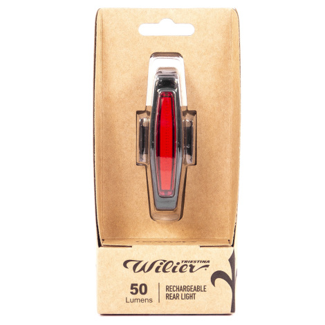 Wilier Red LED USB Rechargeable Rear Light