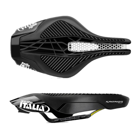 Selle Italia Kronos Kit Carbonio Flow S Carbon Rail Triathlon TT Bike Saddle 
