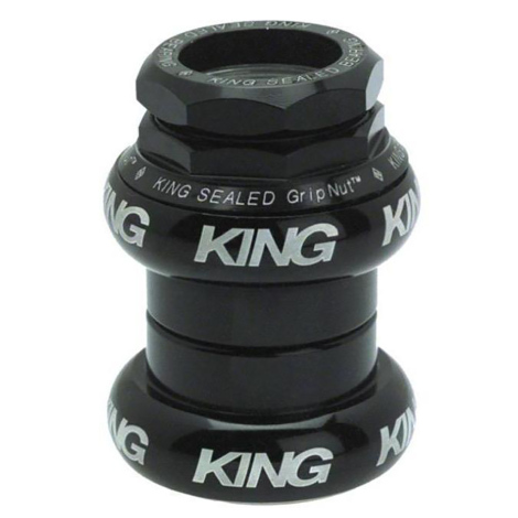 Image of Chris King GripNut 1" Headset - Black / Standard 1" / Steel Bearings