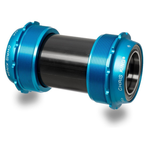 Chris King Thread Fit T47 - 30 Bottom Bracket - Turquoise / Threaded / Steel Bearings / 30i