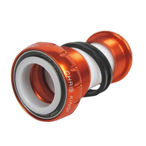 Chris King Stepped GXP Road Bottom Bracket - Mango / Threaded / Ceramic Bearings