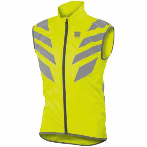 Sportful Reflex Cycling Vest - Yellow Fluo / Large