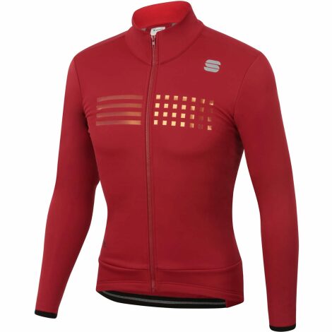 Sportful Tempo Cycling Jacket - Red Rumba / Medium