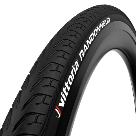 Vittoria Randonneur G2.0 Rigid Hybrid Tyre - 27.5" - Black / Reflective / 27.5" / 1.5" / Rigid