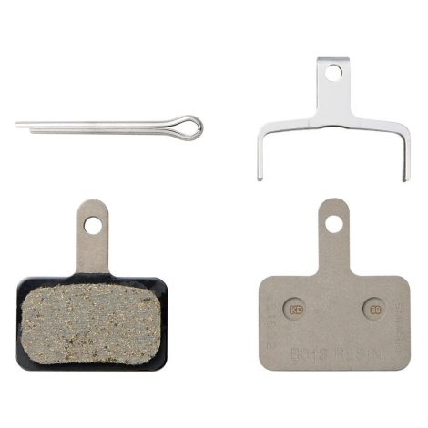 Shimano B01S Disc Brake Pads - Resin - Silver / Resin