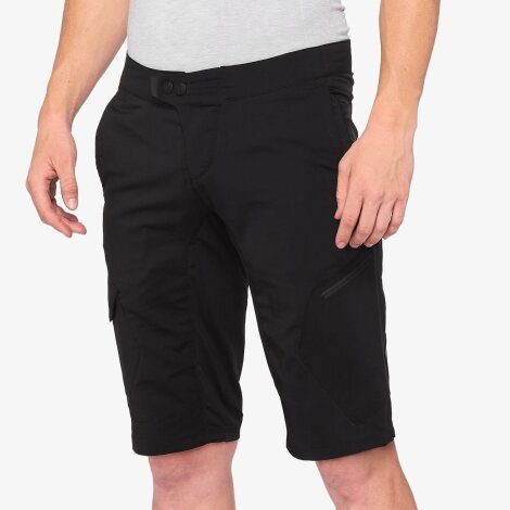 Image of 100% Ridecamp MTB Shorts - Black / 28
