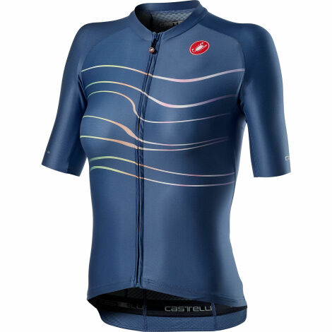 Castelli Aero Pro Women's Short Sleeve Cycling Jersey - SS21 - Agate Blue / Large