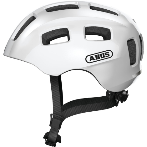 Image of Abus Youn-I 2.0 Youth Helmet - Pearl White / 48cm / 54cm