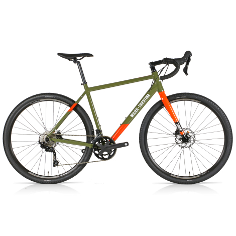 Image of Wilier Jareen GRX Alloy Gravel Bike - Green / Orange / Small