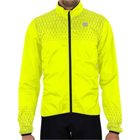 Merlin Cycles Sportful Clearance Sportful Reflex Cycling Jacket  - Yellow Fluro / 2XLarge | FREE delivery over £60 & Easy Returns