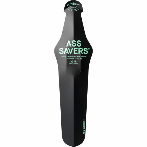 Image of Ass Savers Regular Mudguard - Black