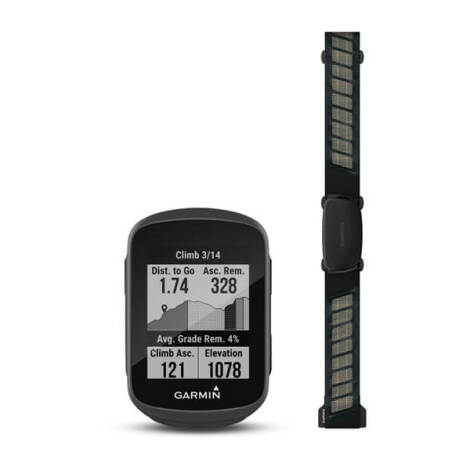 Image of Garmin Edge 130 Plus GPS Computer - Black / GPS / Bundle / EU Maps