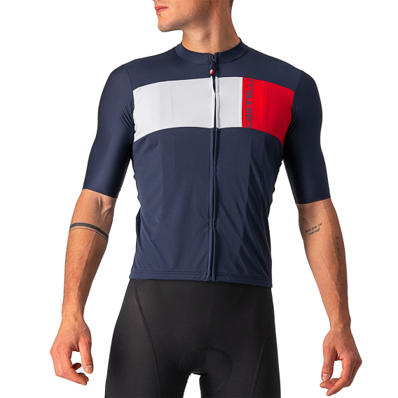 castelli prologo v short sleeve cycling jersey
