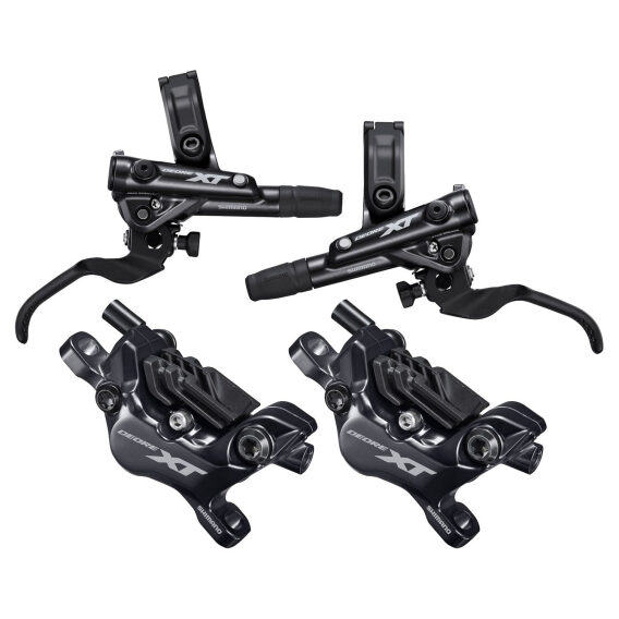 Shimano XT M8120 Front And Rear Disc Brake Set Merlin Cycles
