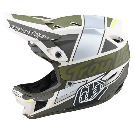Troy Lee Designs D4 Composite Stealth Full Face Helmet Merlin Cycles