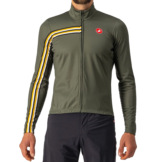 Castelli Unlimited Thermal Long Sleeve Cycling Jersey AW22 Merlin