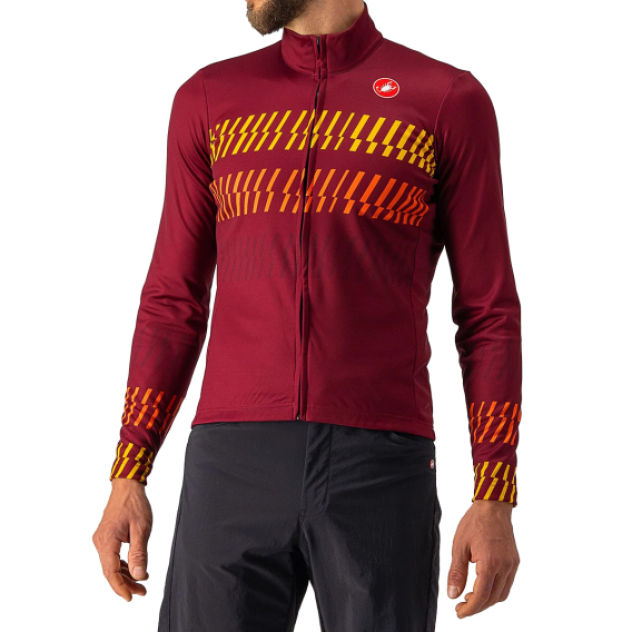 Castelli Unlimited Thermal Long Sleeve Cycling Jersey AW22 Merlin