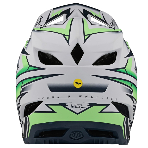 Troy Lee Designs D4 Composite Volt Full Face Helmet Merlin Cycles