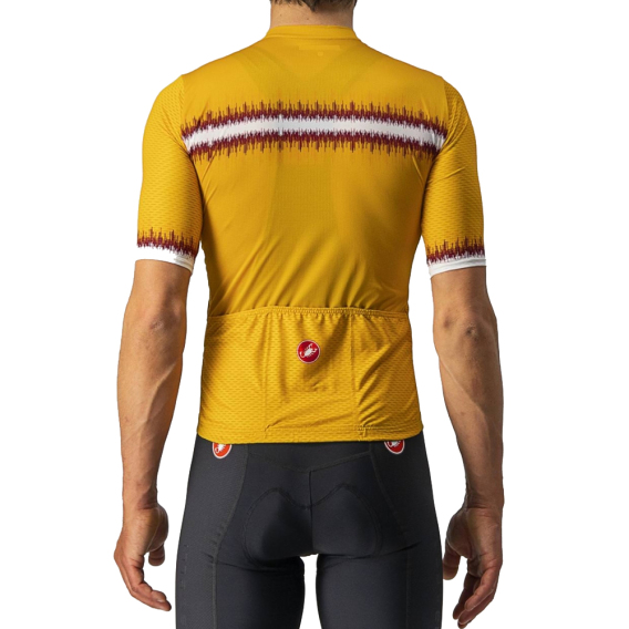 Official 2022 Tour de France 'YDots' Mens Short Sleeve Cycling Jersey - by Santini | Cento Cycling