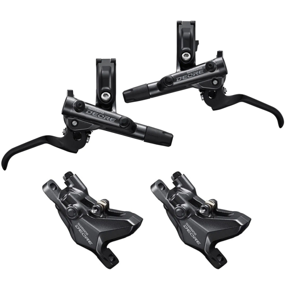 Shimano Deore M6100 Front And Rear Disc Brake Set Merlin Cycles