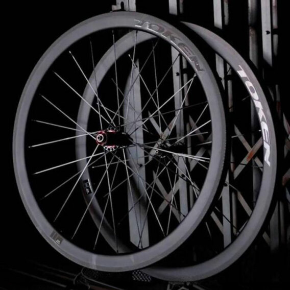 token resolute c45r 700c carbon wheelset