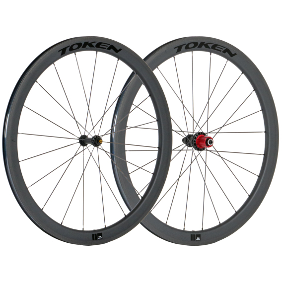 token resolute c45r 700c carbon wheelset