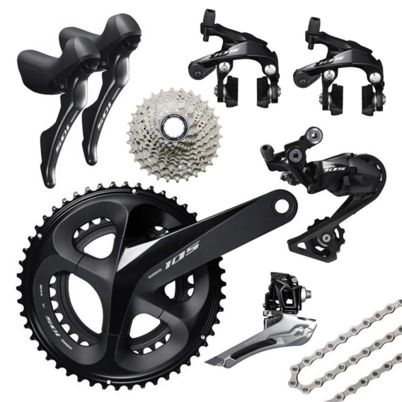Shimano 105 R7000 11 Speed Groupset | Merlin Cycles