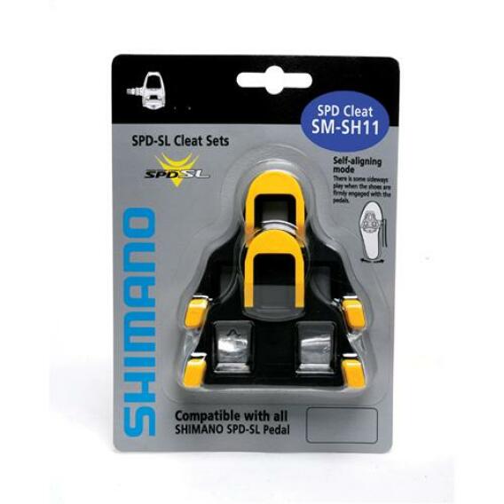 Jeu De Crampons SPD-SL SM-SH12 + Couvre-crampons - Compatible Pédales Shimano, Pivot Central 2°
