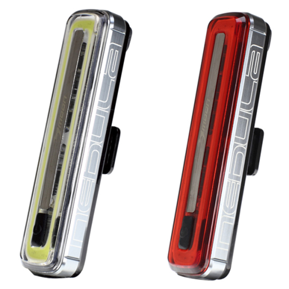 Moon Nebula Front & Rear Rechargeable Bike Light Set Merlin Cycles