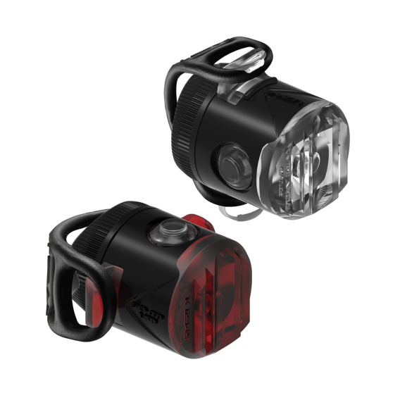 Lezyne Femto USB Drive Rechargeable Bike Light Set