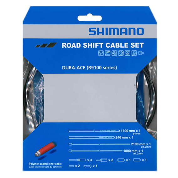 Shimano Dura Ace R9100 Road Gear Cable Set Polymer Merlin Cycles
