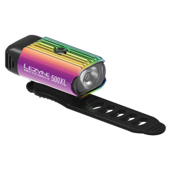 Lampada Frontale Lezyne Hecto 500 XL – 500 Lumen, Batteria Integrata USB, Resistente All'Acqua IPX7 Per Bici