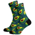 Sox Footwear Avacado Bright & Fun Premium Crew Socks
