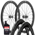 Fulcrum Sharq Carbon Road/Gravel Wheelset With FREE Continental GP5000 S TR Folding Road Tyres & Stans 500ml Tubeless Sealant 