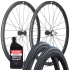 Fulcrum Soniq ALX Alloy Road Wheelset With FREE Schwalbe One 365 Performance TLR RaceGuard Folding Tyres & Stans 500ml Tubeless Sealant 
