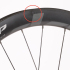 Zipp 303 S Carbon Tubeless Disc Front Clincher Wheel - 700c