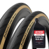 Vittoria Corsa Pro Control TLR Graphene Folding Road Tyres With Stans 500ml Tubeless Sealant - Pair
