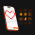Ravemen NT401 Intelligent Custom-Design Emoji USB Rechargeable Rear Light