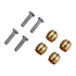 BBB BCB-282 Fitting Kit Hydraulic Hose Shimano Silver 2.1mm