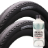 Silca Protocol RCG-1 Folding Gravel Tyres With Silca Ultimate v2 500ml Tubeless Sealant - Pair