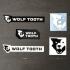 Wolf Tooth Decal - 5 Pack