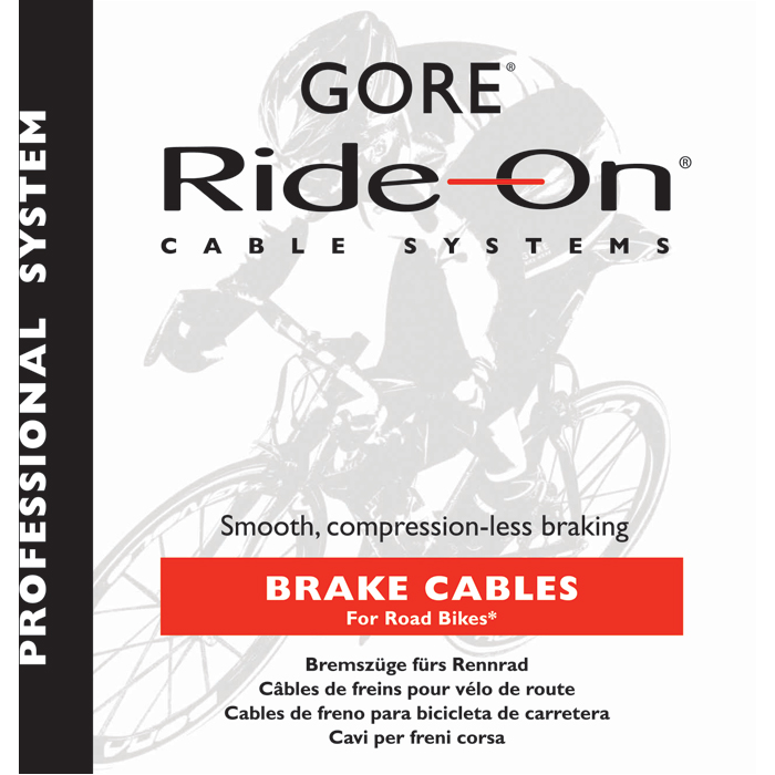 gore professional brake cable set