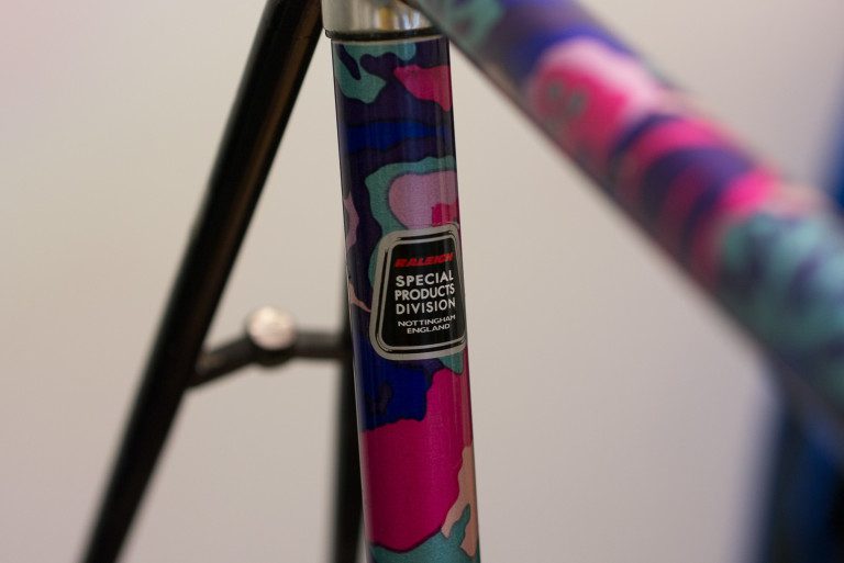 raleigh dyna-tech seat tube sticker