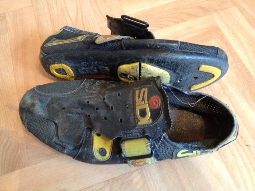 sidi vintage cycling shoes