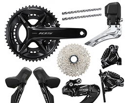 New Arrival Shimano 105 Di2 Disc Groupset